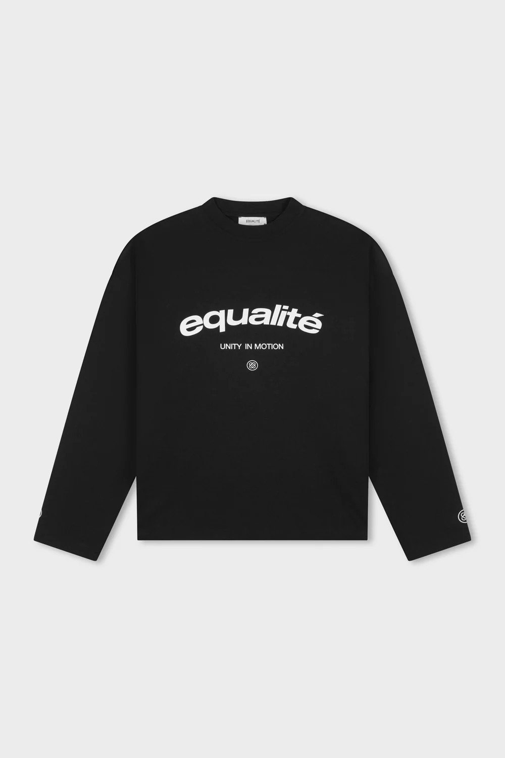 EQUALITÉ CELESTE OVERSIZED LONGSLEEVE TEE BLACK