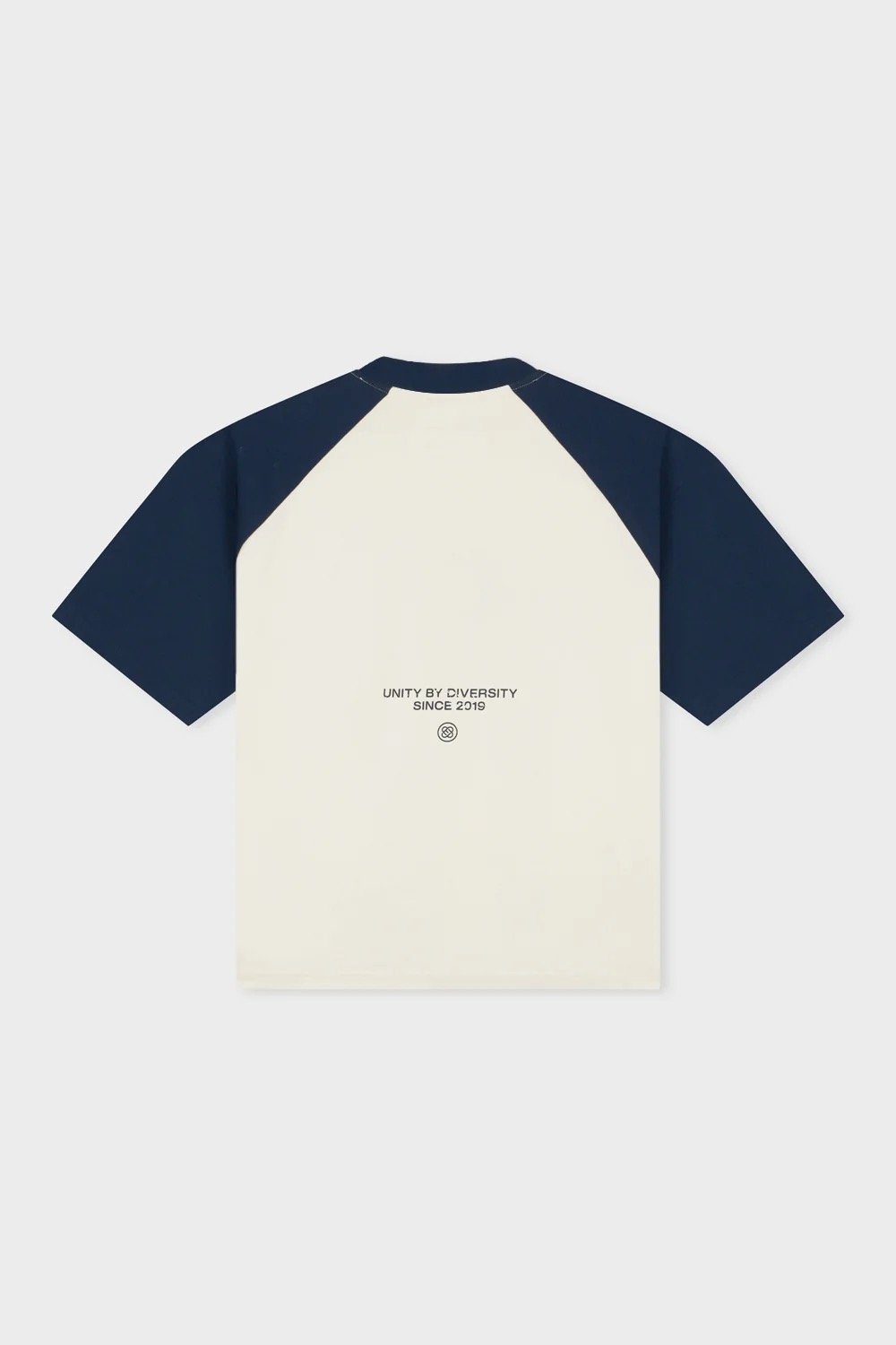 EQUALITÉ ELAN BOXY TEE NAVY & OFF-WHITE
