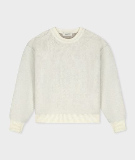 EQUALITÉ ARID KNIT SWEATER OFF-WHITE