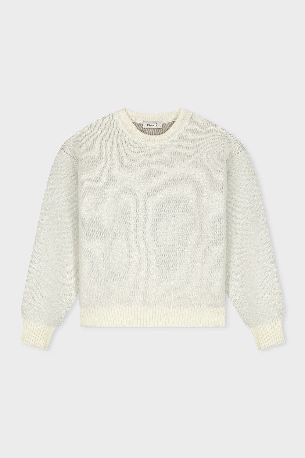 EQUALITÉ ARID KNIT SWEATER OFF-WHITE