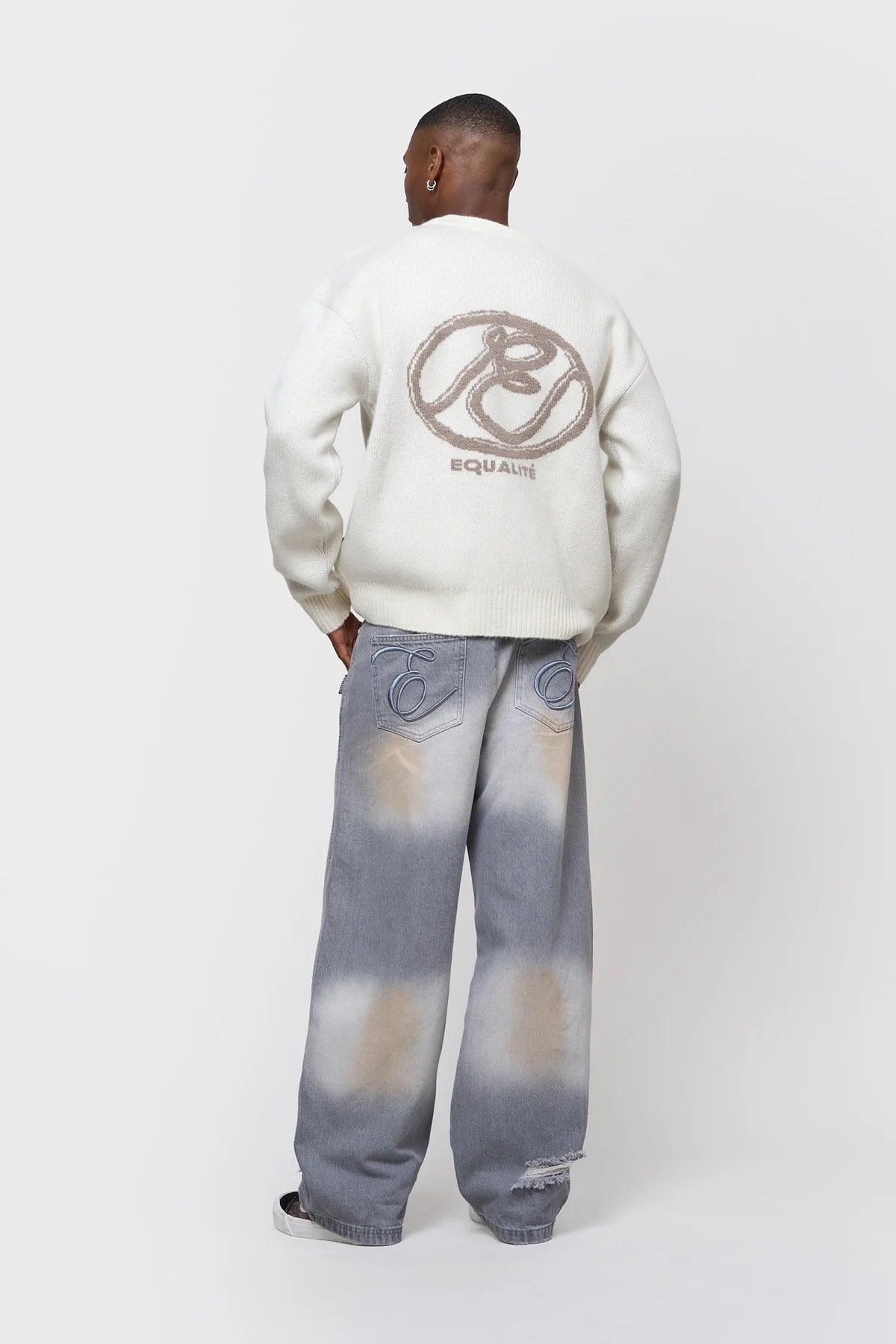 EQUALITÉ ARID KNIT SWEATER OFF-WHITE