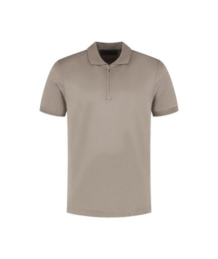 Malelions Premium Mercerized Cotton Polo | Taupe