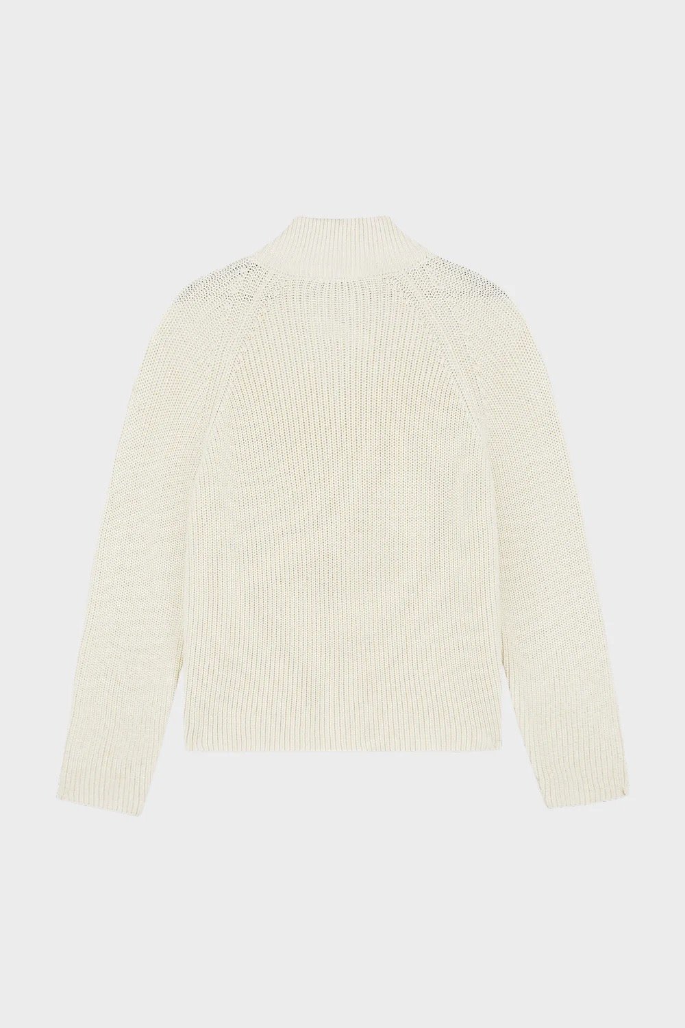 EQUALITÉ FUNNEL KNIT SWEATER OFF-WHITE