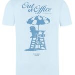 PURE PATH: T-SHIRT 25020104 LIGHT BLUE