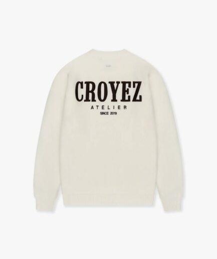 CROYEZ GALLERY KNIT SWEATER | OFF-WHITE