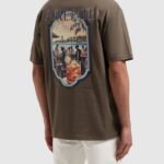 PURE PATH: SOCIAL CLUB T-SHIRT 25010111 BROWN