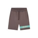 Malelions Men Captain Shorts | Stone Brown/Bright Blue