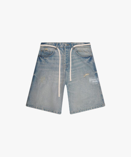 QUOTRELL: RAY DENIM SHORTS | LIGHT BLUE