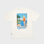 EQUALITÉ: POSTCARD OVERSIZED TEE OFF-WHITE