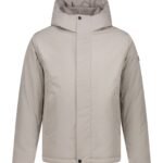 Pure Path Flex Short Parka Jacket 25030409 ASH GREY