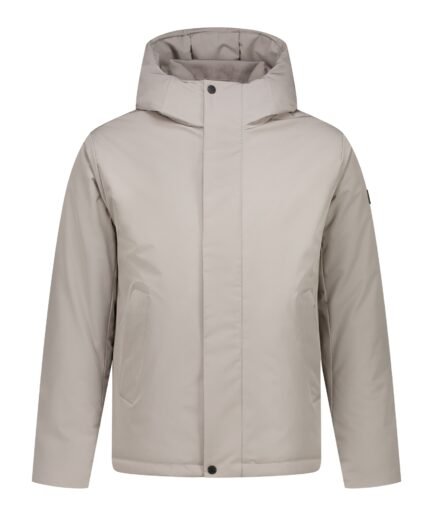 Pure Path Flex Short Parka Jacket 25030409 ASH GREY